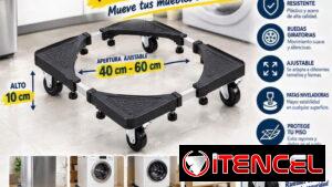 Base de soporte para lavadoras