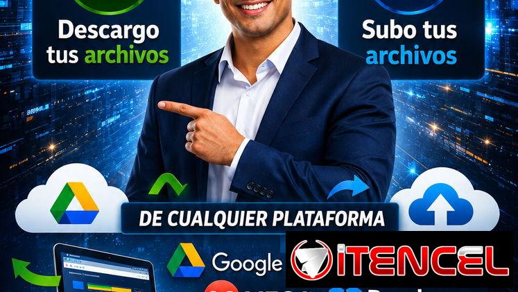 ​🚀 Servicio Profesional de Descargas y Subidas de Archivos por Internet | Rápido y Seguro