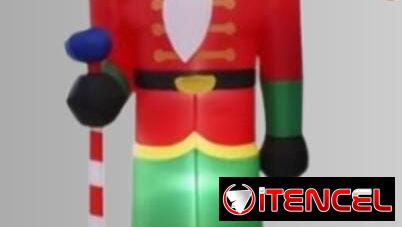 Cascanueces inflable de Navidad. (NGV) — foto 3