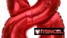 Globos rojo y rosa de números — foto 2