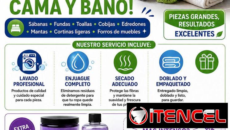 DALE UN NUEVO COMIENZO A TU ROPA DE CAMA Y BAÑO! 💚💙