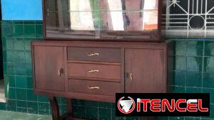 ⚜️ Aparador Vitrina antiguo restaurado • Entrega incluida 🚛
