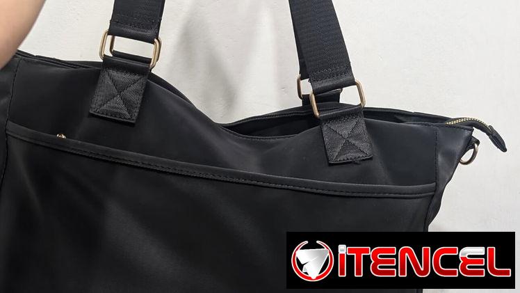 Cartera o bolso de lona grande para uso diario, excelente calidad para el gym, escuela, playa .. — foto 4