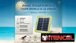 Panel solar de 5 w y 9 v, ideal para cargar diferentes dispositivos