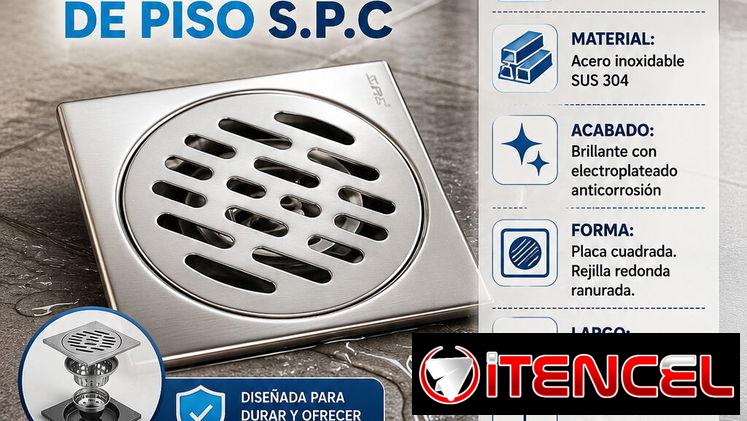 💧REJILLA💧DE PISO SPC ACERO INOX. MENSAJERÍA CON FACTURA Y GARANTÍA. 📲 54833699