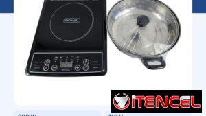 Cocina inducción sencilla más cazuela ROYAL. Equipos con garantía a estrenar por usted