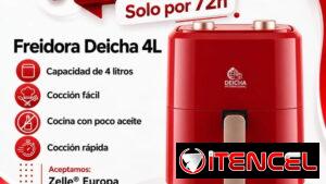 🍟 *Freidora de Deicha  4 L* 🍟    💰 *Precio:* 65 USD   🚚 Mensajería adicional ✅ *Nueva en caja* 🌟 *2 meses de ga