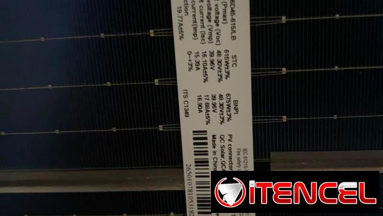 🚧 ☀️🔋 PANEL SOLAR 615W BIFACIAL JA SOLAR [VOC 48.3] [ISC 16.1] 🔋☀️ 🚧 — foto 2