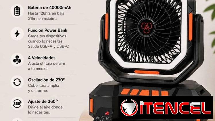 Ventilador 40 miliamperes , domicilio incluído