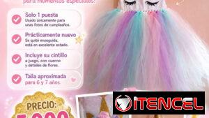Vestido de unicornio
