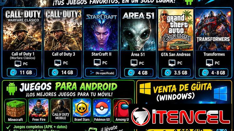 VENTA DE JUEGOS CIEGO DE AVILA