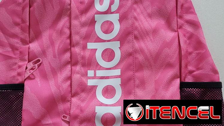 Mochila Linear de la prestigiosa marca ADIDAS, ideal para escuela, trabajo, universidad.Mochila rosada. Unisex. ORIGINA — foto 3