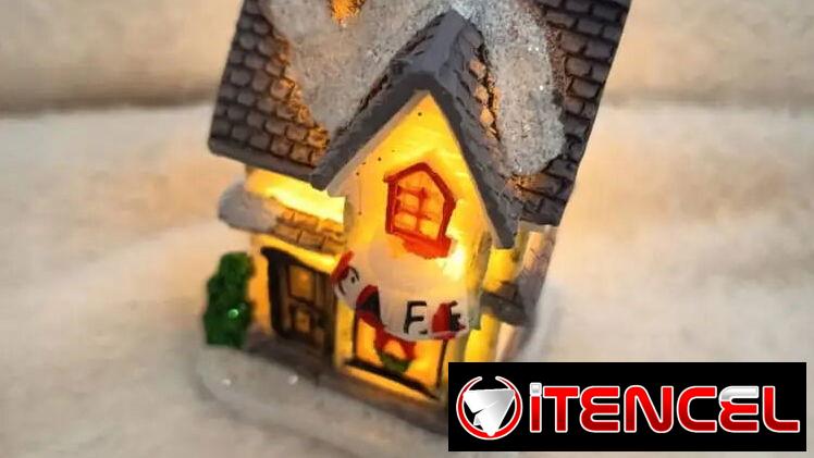 Casita Navideña en Miniatura — foto 2