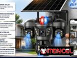 Cámara de seguridad Solar 3 lentes 15mpx