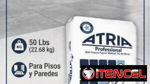 Bolsas de Cemento Porcelanico Marca Atria de 22.68kg