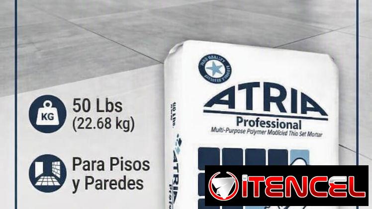 Bolsas de Cemento Porcelanico Marca Atria de 22.68kg