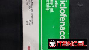 Diclofenaco inyectable