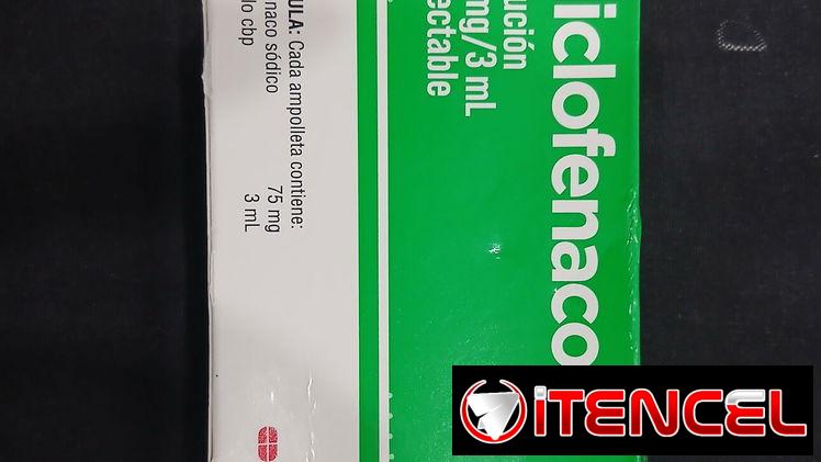Diclofenaco inyectable