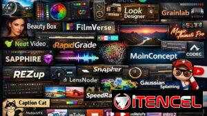 🟠 DAVINCI RESOLVE STUDIO PLUGINS. También: PowerGrades,Plantillas,Tutoriales (LOS PACKS EXCLUSIVOS DEL PAÍS)