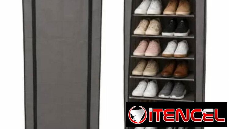 Zapatera organizadora de 10 repisas