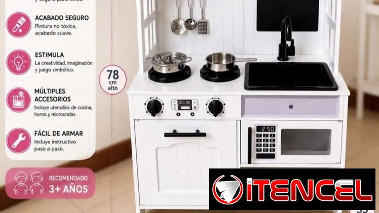 Cocina de juguete con utensilios 140 usd mensajería incluida en varios lugares de la habana