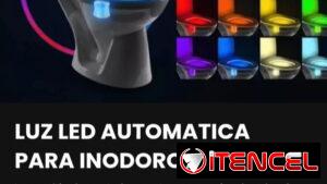Luz LED automática para inodoro