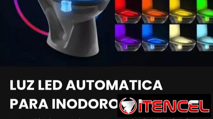 Luz LED automática para inodoro