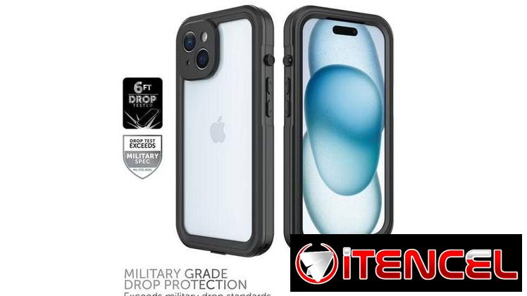 💪Body Glove Tidal – Funda Impermeable para iPhone 15💪