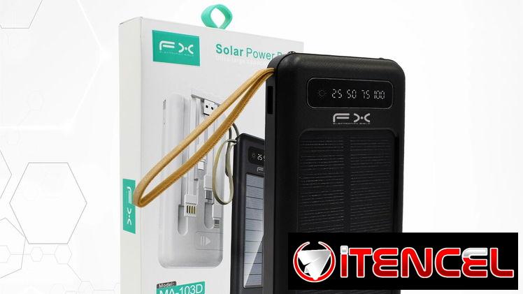 Powerbank FX MA-103D 20000mah con panel solar — foto 1