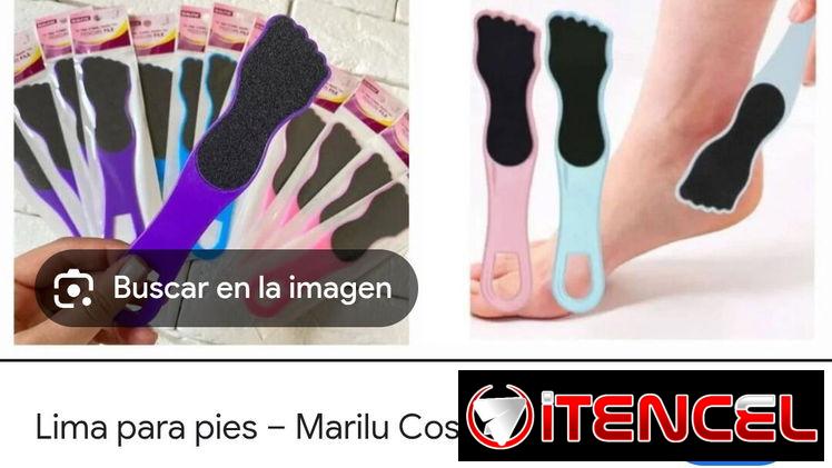 Limas para pies en mil