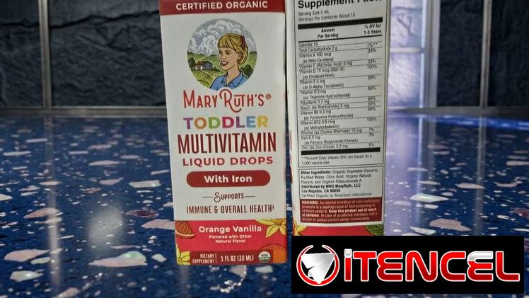 Mary Ruth’s, Multivitaminas para Niños de 1 a 3 años