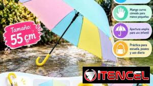 Paraguas infantil multicolor (CV)