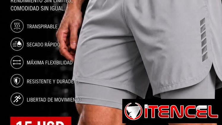 Short de hombre con licra