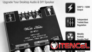 REPRODUCTORA - AMPLIFICADOR BLUETHOOTH CLASE D