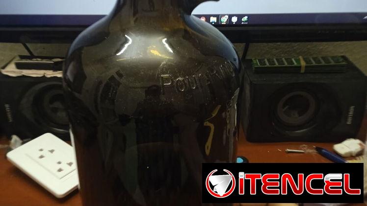 Botella Ambar para hacer vino o vinagre – 2264 CUP
