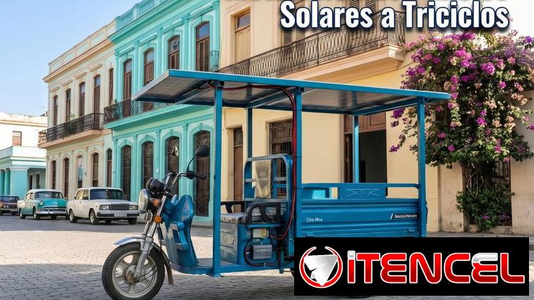 Instalación de Paneles Solares a Triciclos
