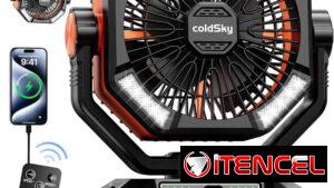 Ventiladores recargables