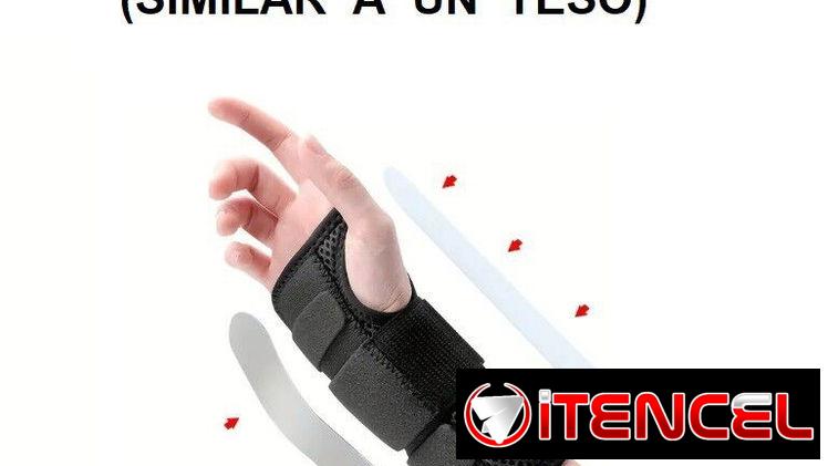 MUÑEQUERA ORTOPÉDICA ESTABILIZADORA CON SOPORTES DE FIJACIÓN