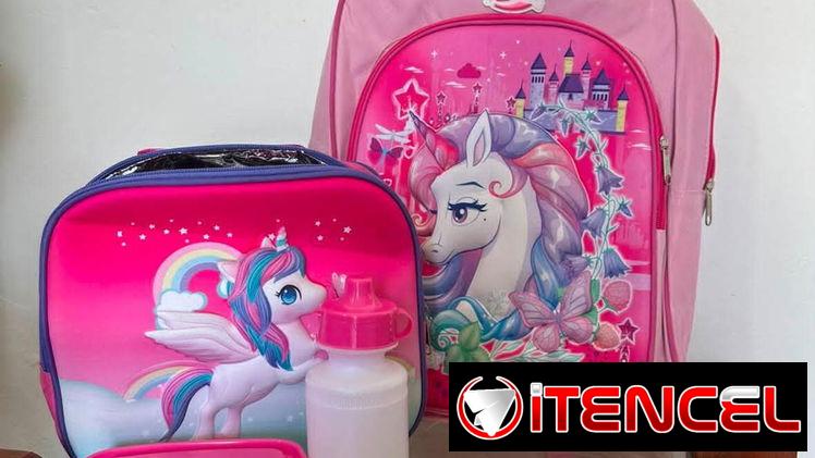 Mochilas de hembra y varón para la escuela