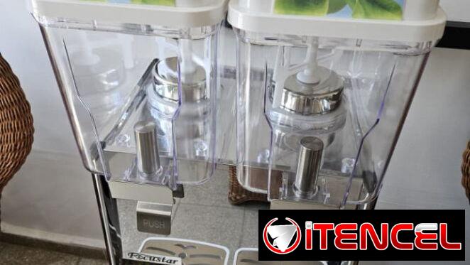 Jugueras doble y triple, capacidad 12L cada tanque