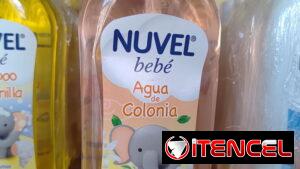 Agua de Colonia para Bebé de Nuvel (225 ml), un producto hipoalergénico con aroma fresco y delicado sin alcohol.