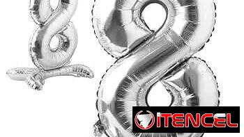 🎈🎈Globos de números con base(16 y 32)🎈🎈