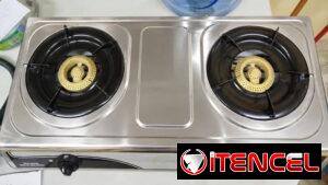 Cocina RUDENKOV de acero inoxidable con magneto