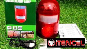 Alarma Solar con Sensor de Movimiento y Sirena