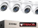 🌟Sistema de cámaras de seguridad ZOSI 1080P 8CH CCTV DVR