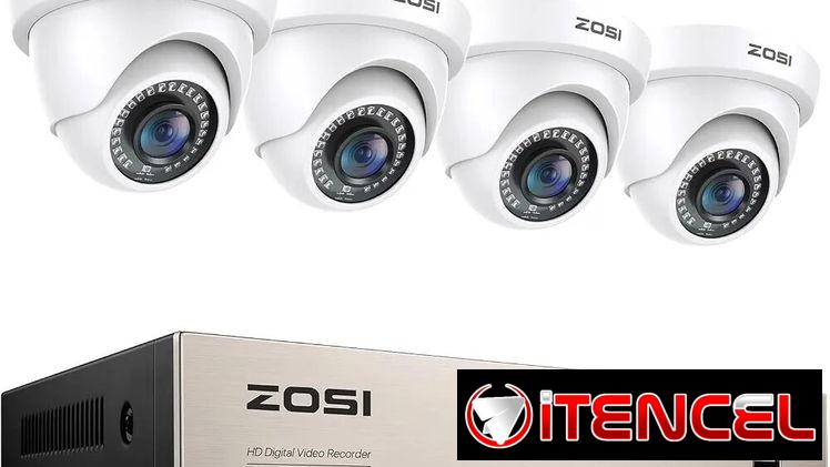 🌟Sistema de cámaras de seguridad ZOSI 1080P 8CH CCTV DVR