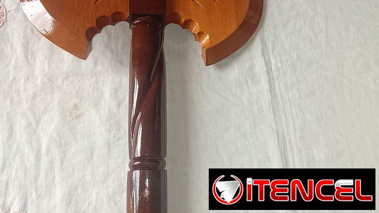 Artículos de artesanía, juego armas para Shango espada y hacha — foto 3