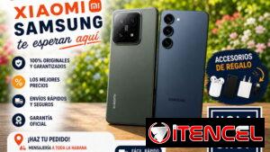 Tienda de moviles xiaomi y samsung.  nuevos en caja, garantía y mensajeria gratis para algunos municipios de la habana.