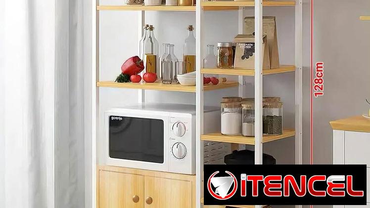 💁‍♀️Estantes de cocina Metal con pvc  Medidas : 80 x 30 x 128 cm altura  💵$145