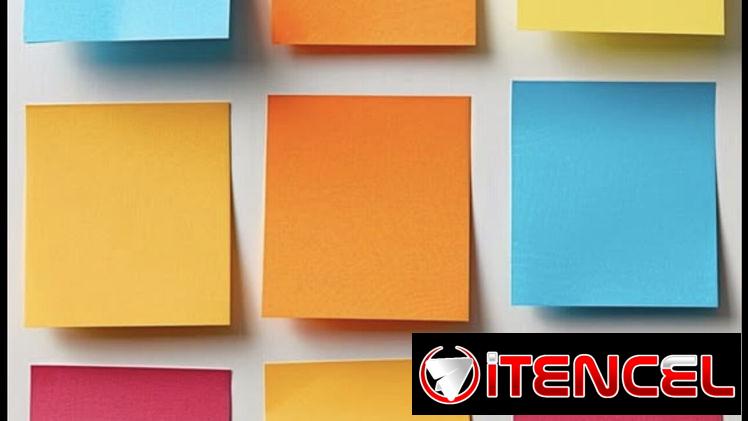 Post it / block de notas de colores
